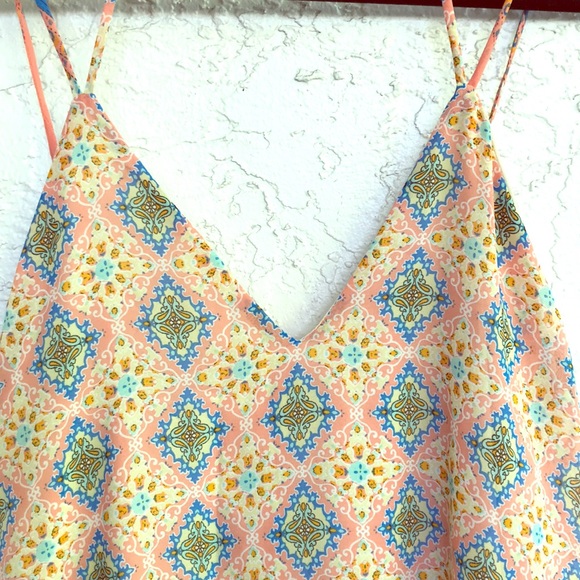 SOLD 2 Hearts 💕 handkerchief bottom sundress. - Picture 3 of 8